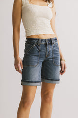 Tyler Bermuda Denim Shorts