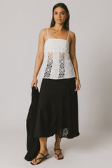Samantha Maxi Skirt in Black