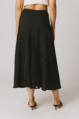 Samantha Maxi Skirt in Black