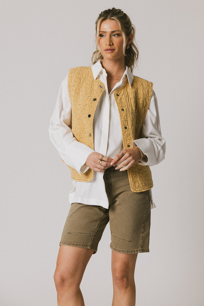 Micki Embroidered Vest