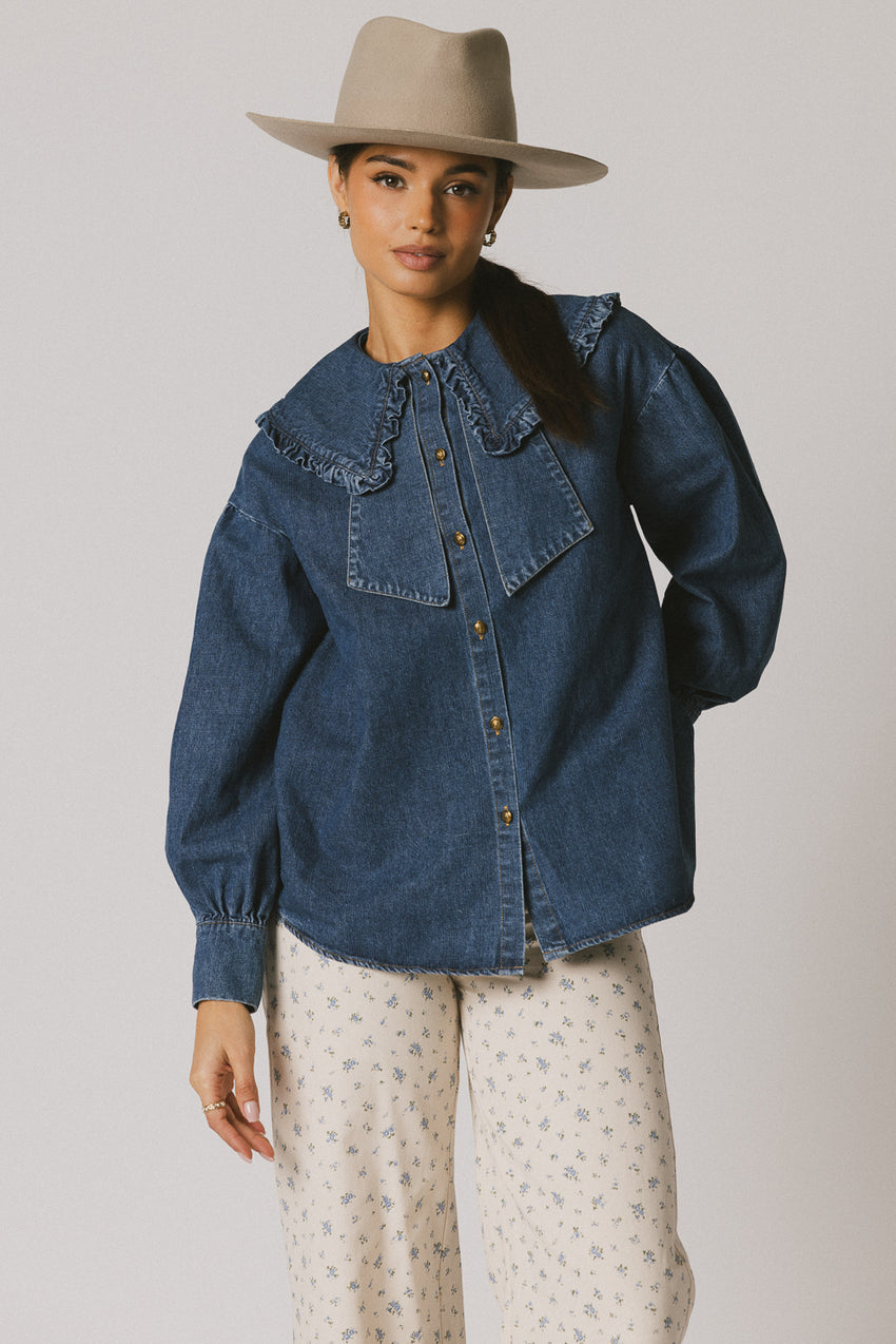 Mannie Collared Button Up
