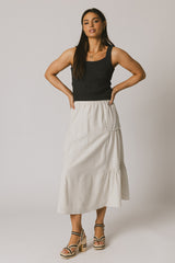 Pepper Striped Maxi Skirt