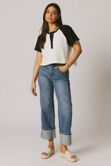 Giovanni Contrast Top