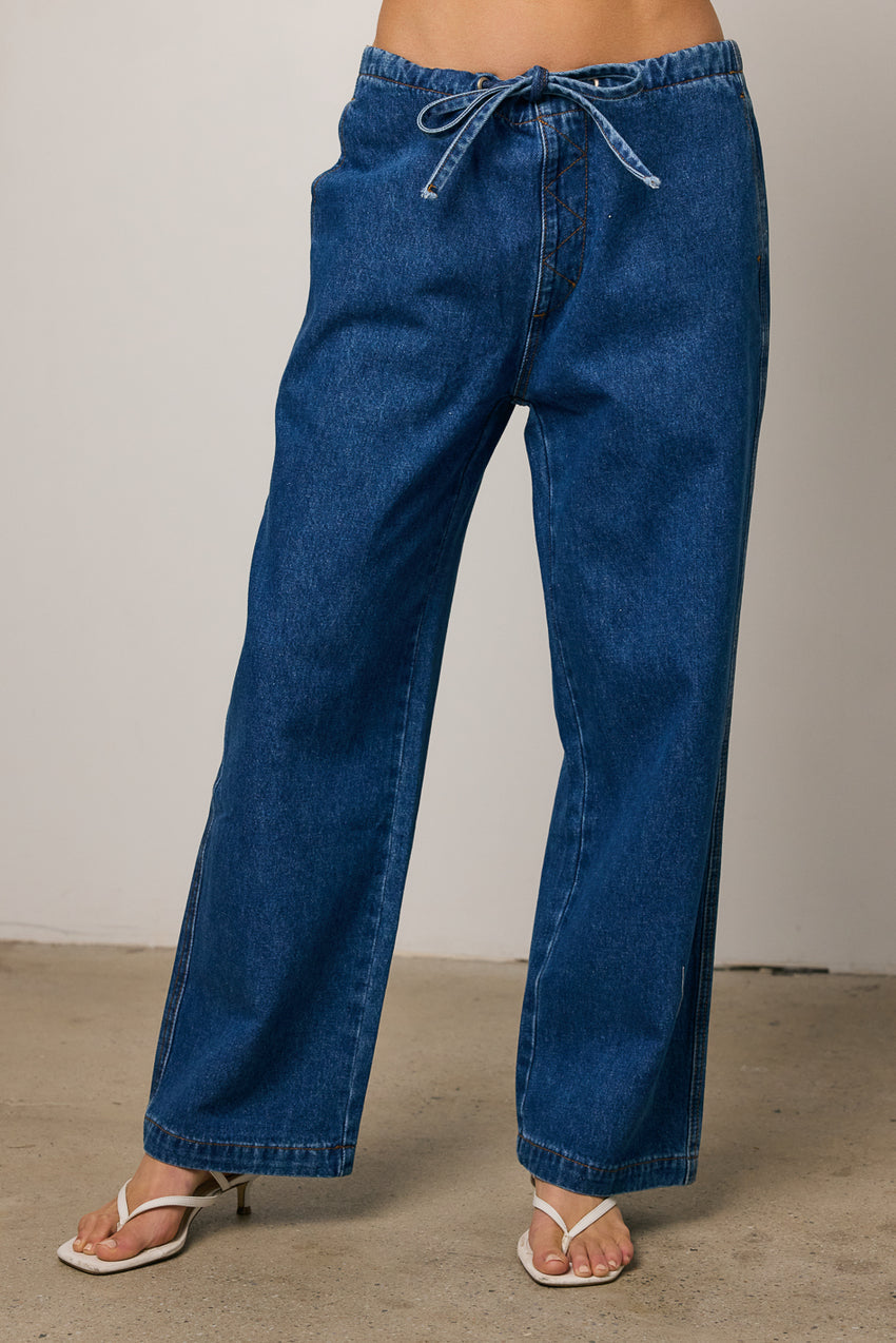 Lena Oversized Denim Pants