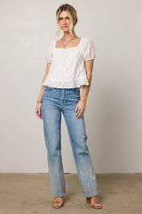 Croft Straight Leg Ombre Jeans