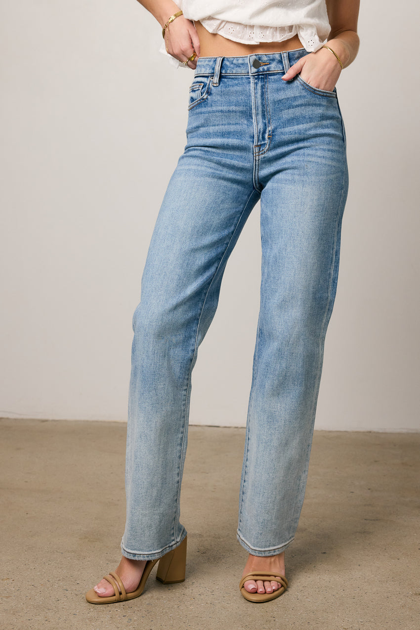 Croft Straight Leg Ombre Jeans