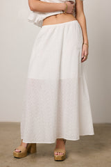 Olivia Embroidered Maxi Skirt