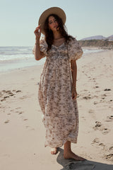 Dannica Floral Smocked Dress