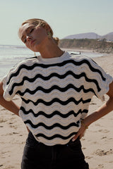 Marlene Wavy Sweater