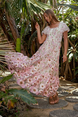 August Floral Maxi Dress