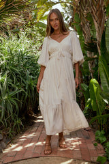 Kippa Tiered Midi Dress
