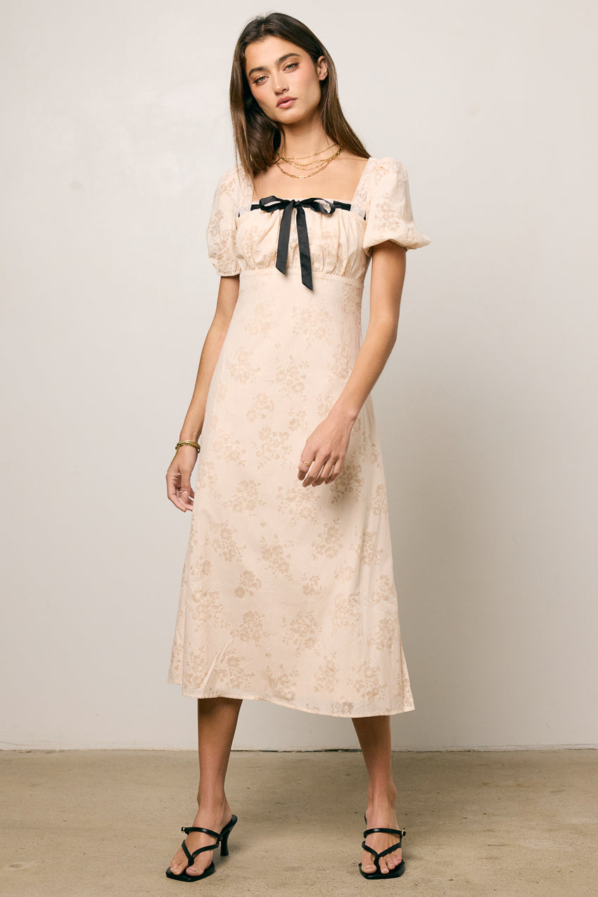 Mariah Floral Midi Dress