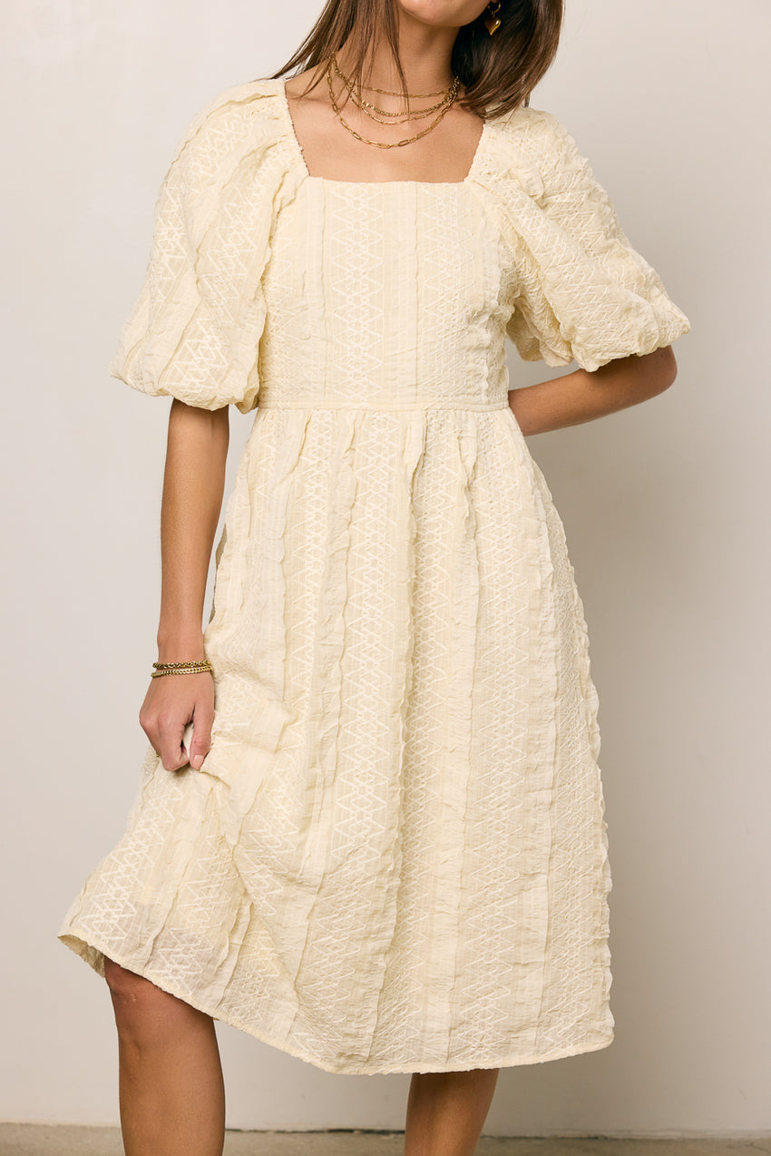 Gillie Textured Mini Dress