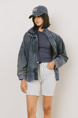 Paige Denim Jacket in Medium Wash