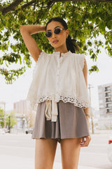Zain Embroidered Blouse