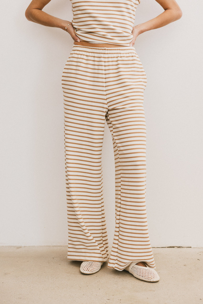 Zia Striped Bottoms in Sand