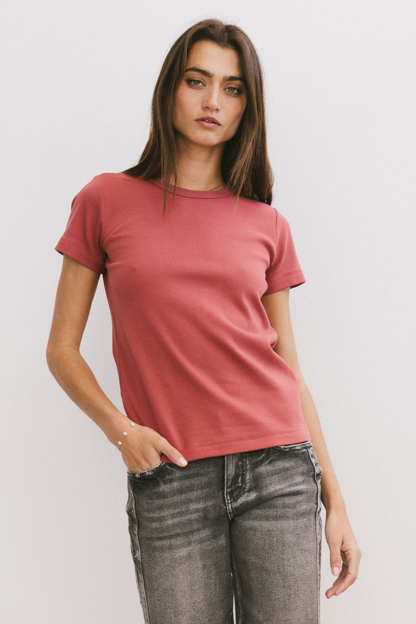 Mckenna T-Shirt in Berry