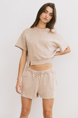 Willa Knit Top in Taupe