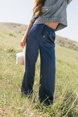 Josie Wide Leg Satin Pants