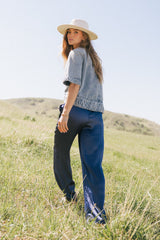 Josie Wide Leg Satin Pants