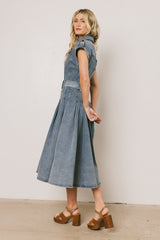 Walter Denim Midi Dress