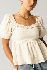 Wilder Blouse in Natural
