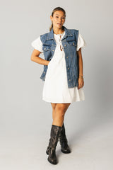 Penn Bow Mini Dress