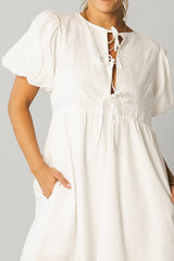 Penn Bow Mini Dress