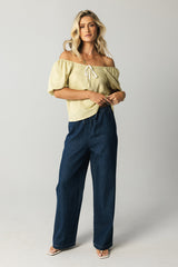 Anora Blouse in Green