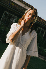 Paulina Embroidered Maxi Dress