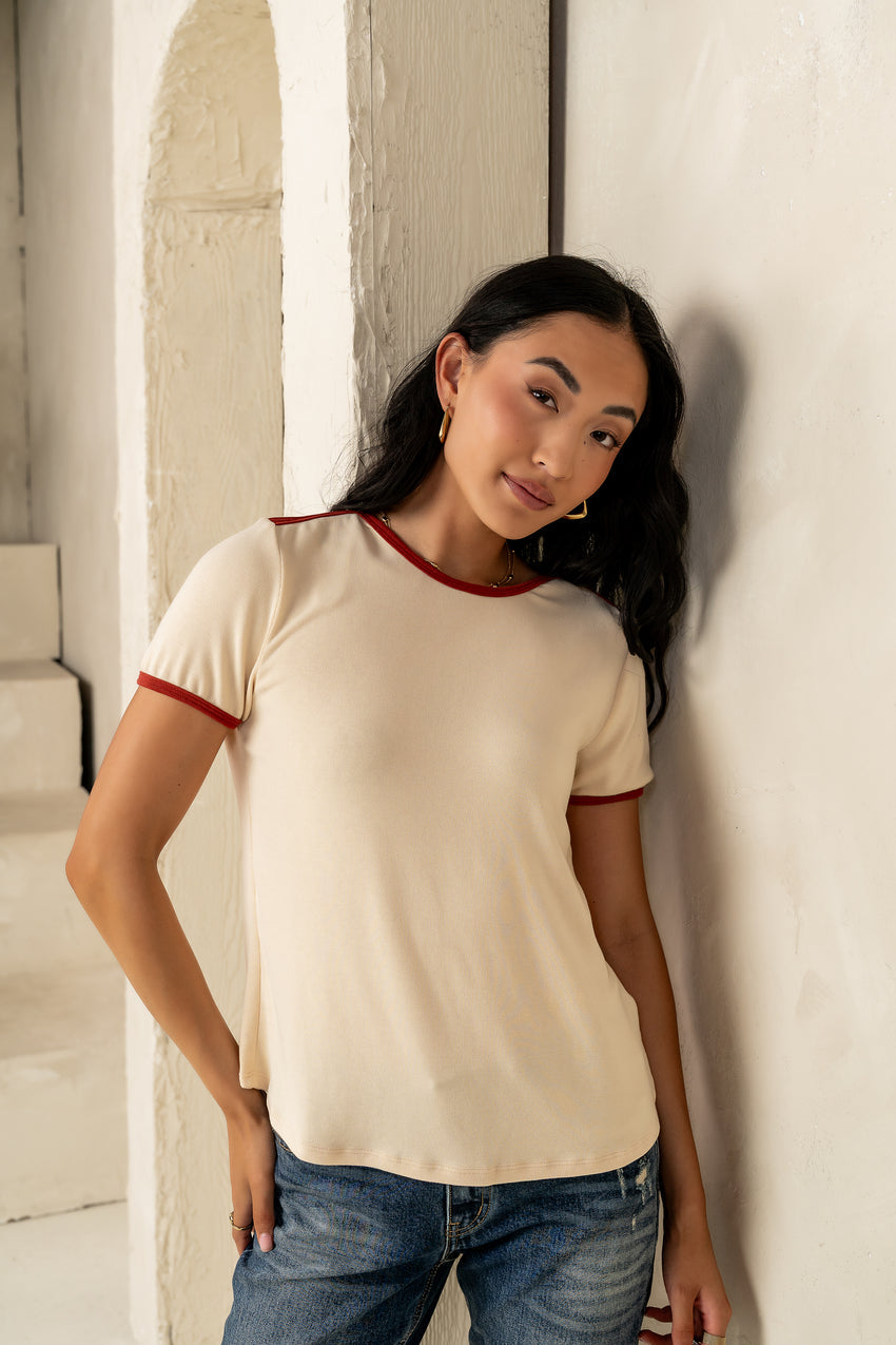 Goldie Contrast Tee