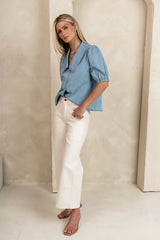 Charlie Denim Button Up
