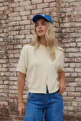 Camila Sweater in Butter Yellow
