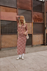 Pinot Plaid Blouse