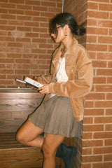 Sarah Corduroy Jacket in Camel