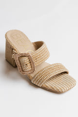 Corey Raffia Heel