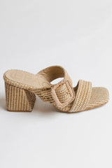 Corey Raffia Heel