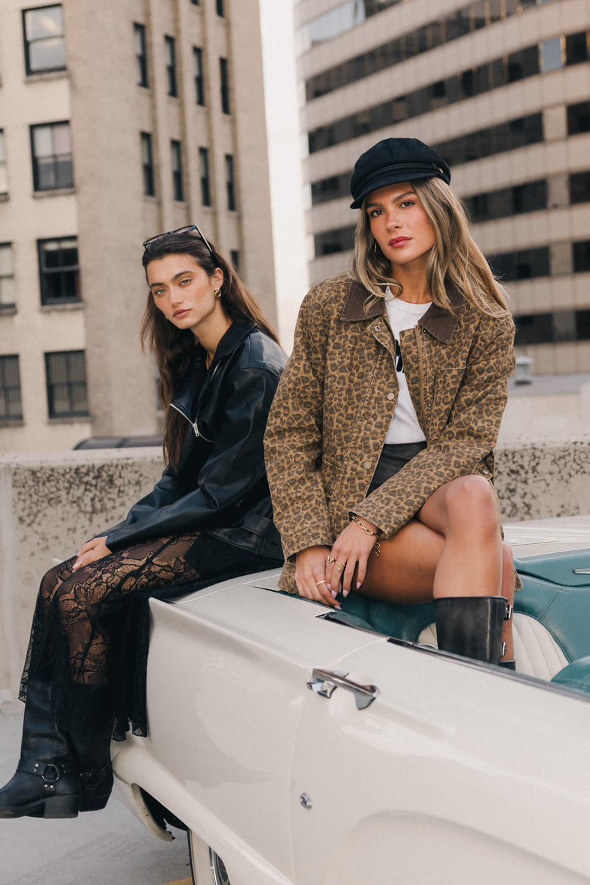 Karson Leopard Jacket