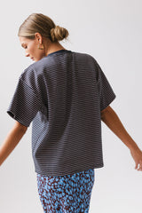 Salem Knit Top in Navy