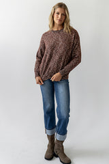 Daphne Knit Sweater in Brown