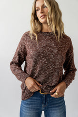 Daphne Knit Sweater in Brown