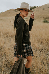 Haven Plaid Mini Skort
