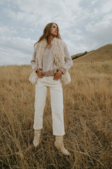 Glinda Knit Sweater in Brown