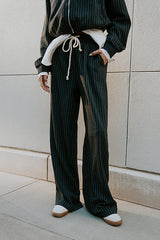 Valeria Striped Straight Leg Pants