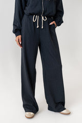 Valeria Striped Straight Leg Pants