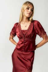 Hatton Lace Trim Blouse