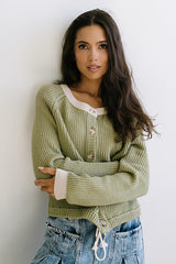 Margaret Contrast Cardigan