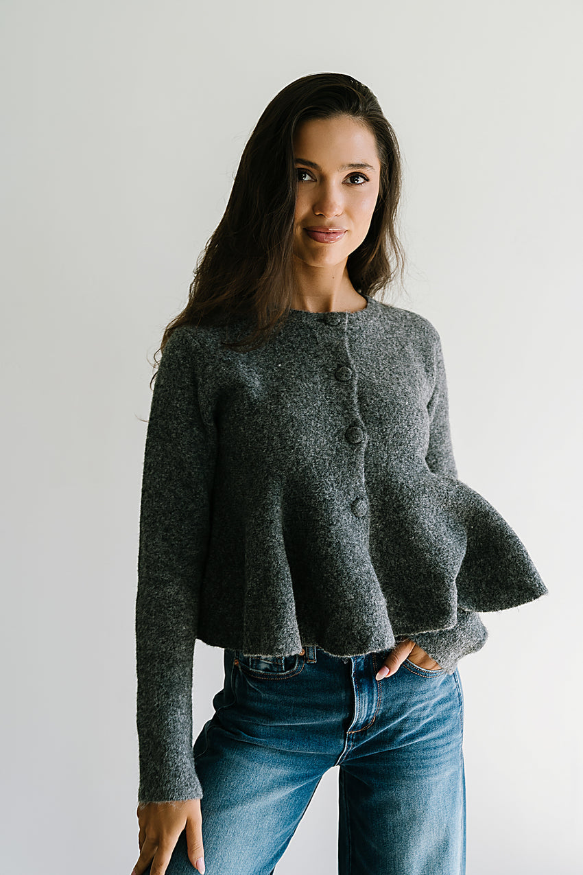 Ally Peplum Sweater