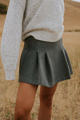 Trinity Pleated Mini Skirt