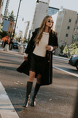 Rachel Trench Coat in Black